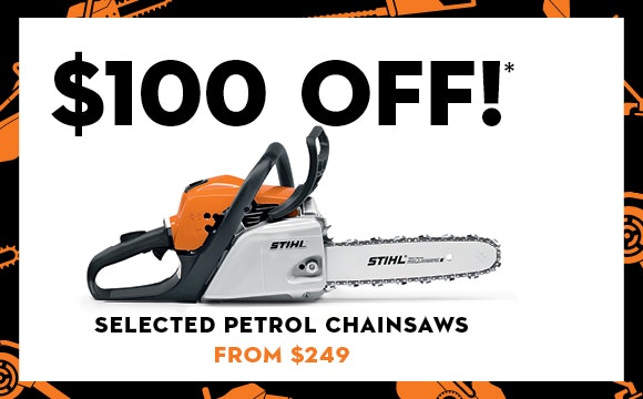 $100 OFF Black Friday with STIHL