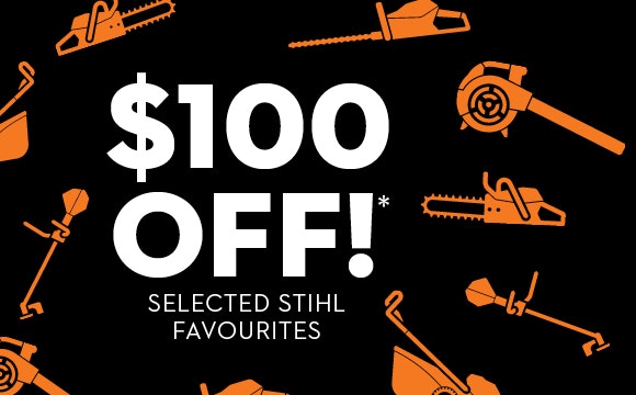 $100 OFF Black Friday with STIHL